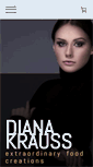 Mobile Screenshot of dianakrauss.com